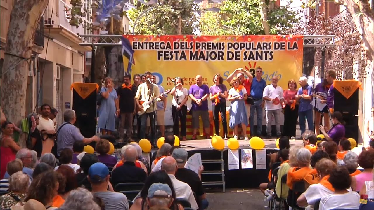 Festa Major de Sants 2023 - Entrega de Premis de la Votació Popular