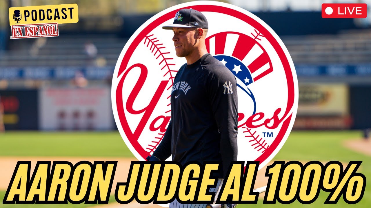 Aaron Judge regresa al 100% para el Spring Training de los Yankees