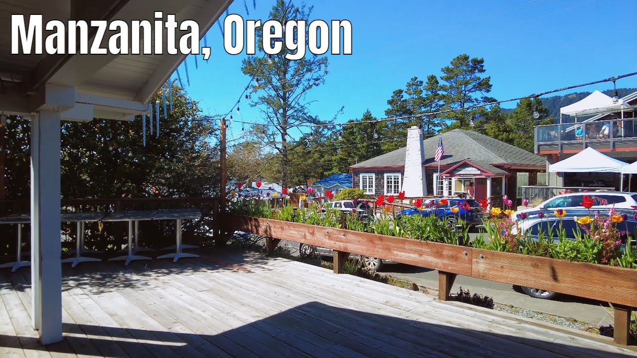 Walking Manzanita, Oregon, Pacific Coast City (Reopened, April 2021)