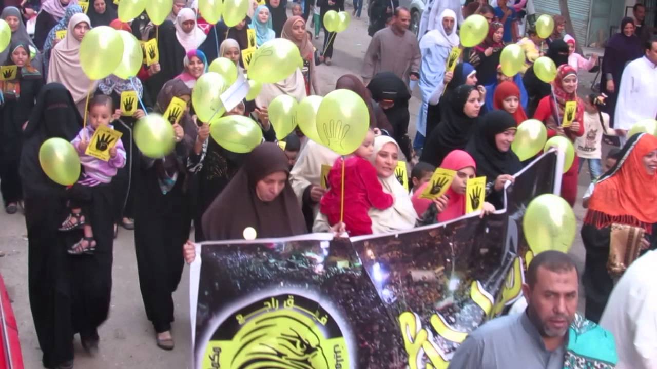 مسيرة احرار حدائق حلوان وفريق راجع الي مصلي عيد الاضحي 2013