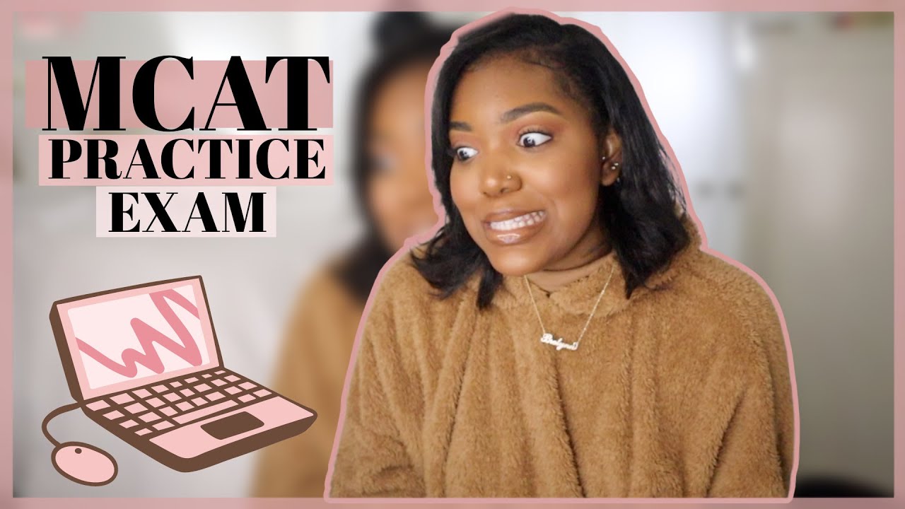 TAKING MY FIRST MCAT FULL LENGTH PRACTICE EXAM! | Becoming Dr. Brelynn