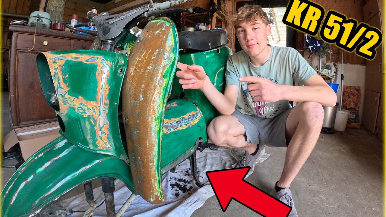 Wir haben uns eine Simson Schwalbe gekauft !