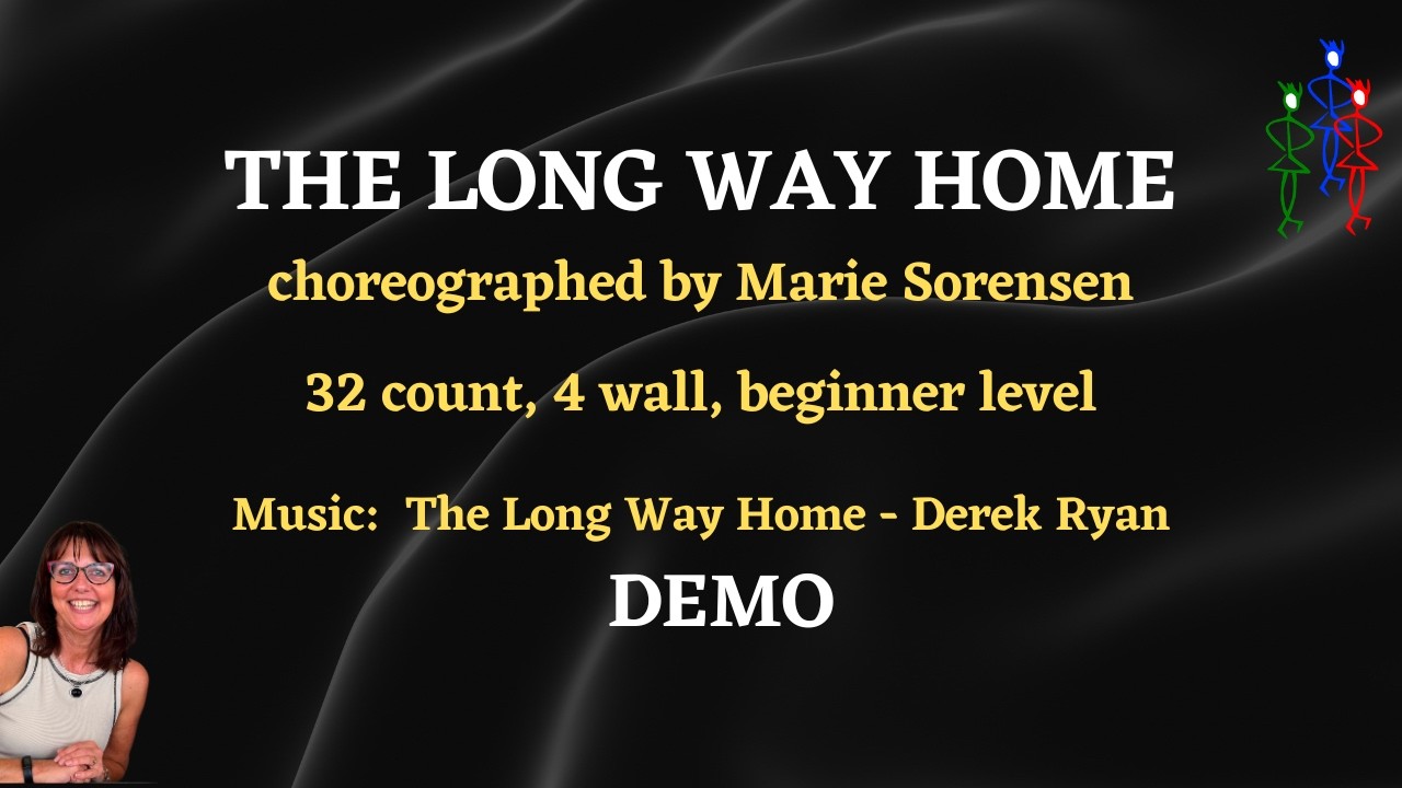 The Long Way Home line dance demo