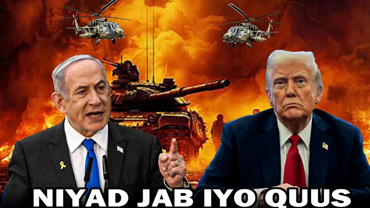 WAR CUSUB: Dunida Oo Hadal Haysa Mucjisada Meydka Netanyahu iyo Trump oo Naxdin meel la fadhiyay!..