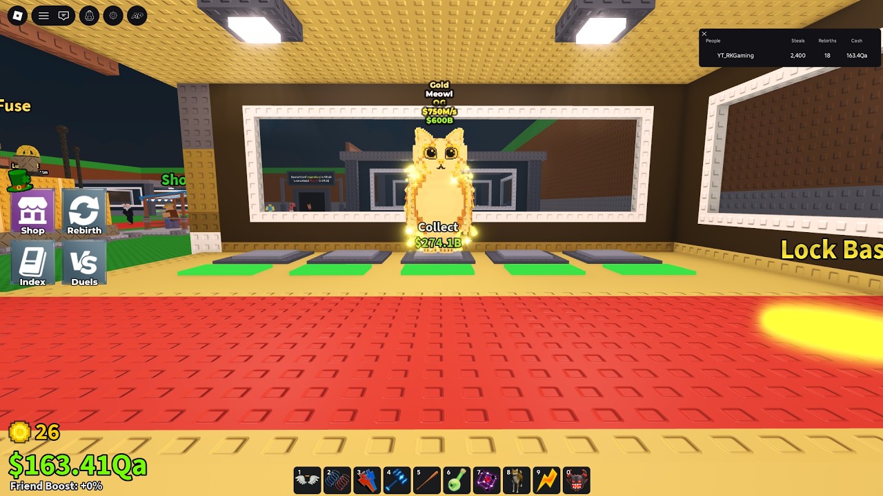 Trading Meowl in Steal A Braintot Day 2