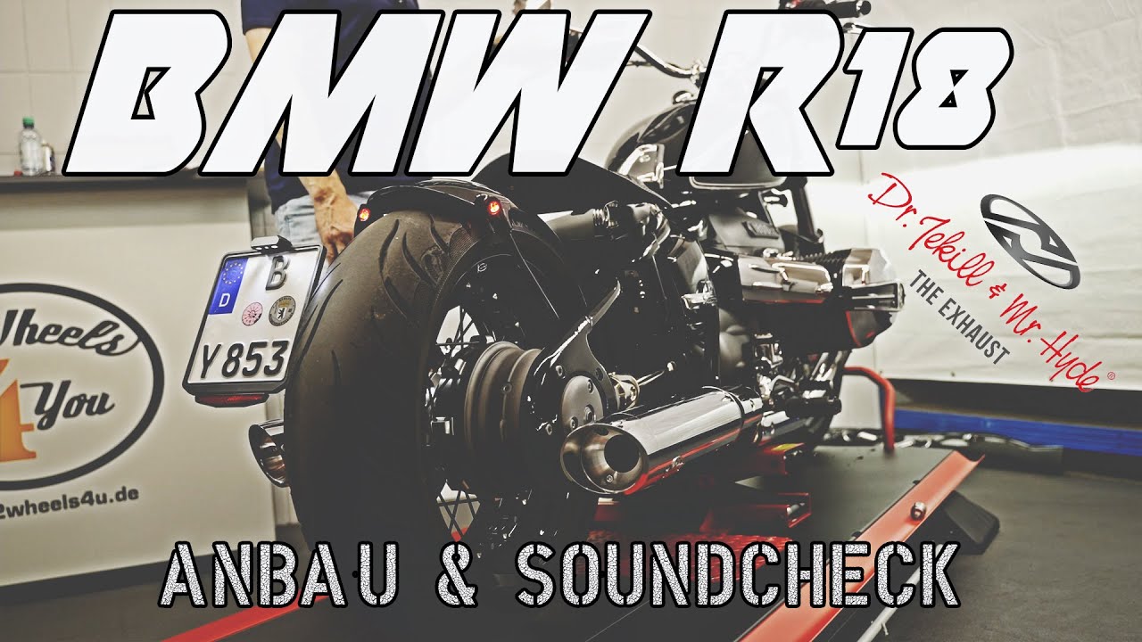 BMW R18 - Stripdown & Anbau Dr. Jekill & Mr. Hyde - The Exhaust, Teil 2 (mit Soundcheck)