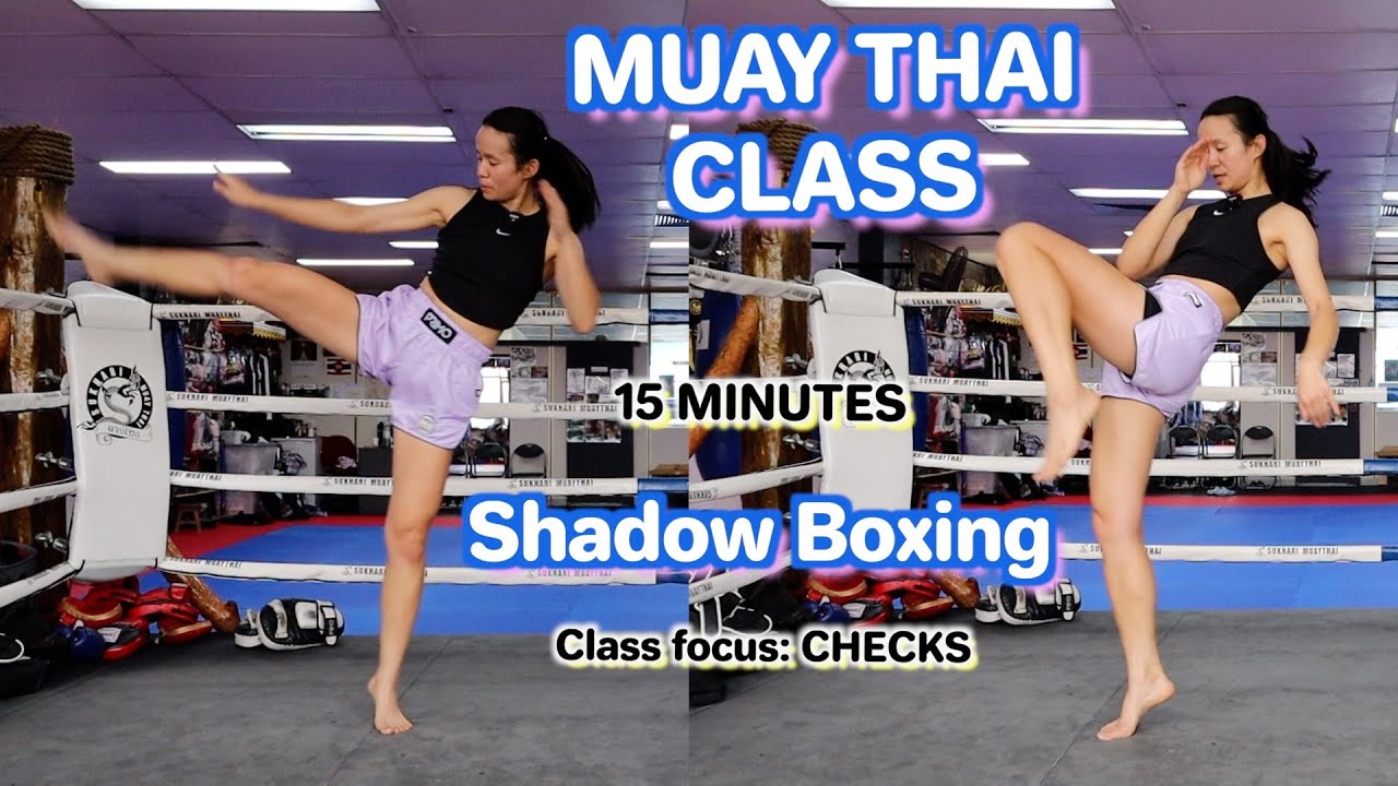 MUAY THAI AT HOME - Follow Along 15 Minutes Class | Defence + Shadow Boxing