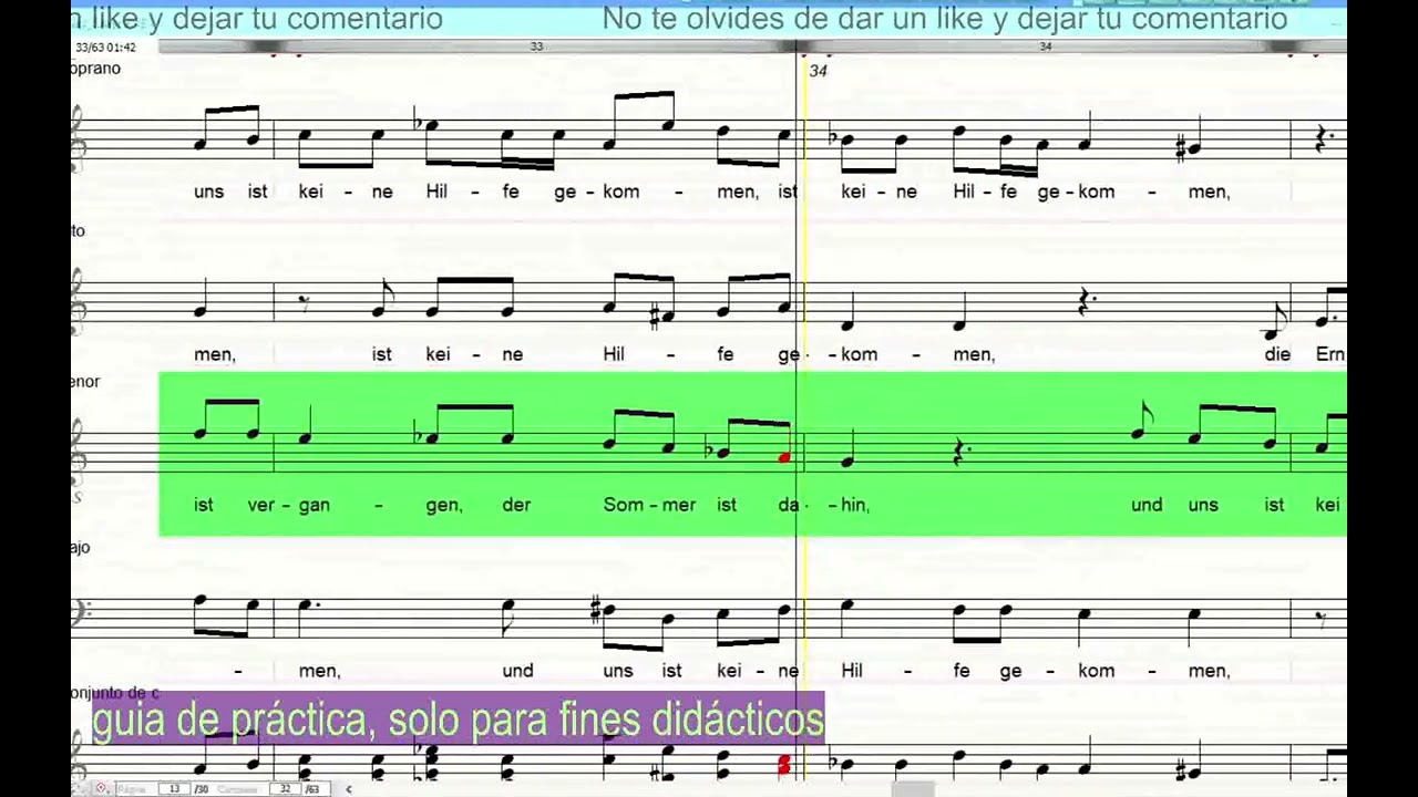Elias Mendelssohn Nº1 TENOR