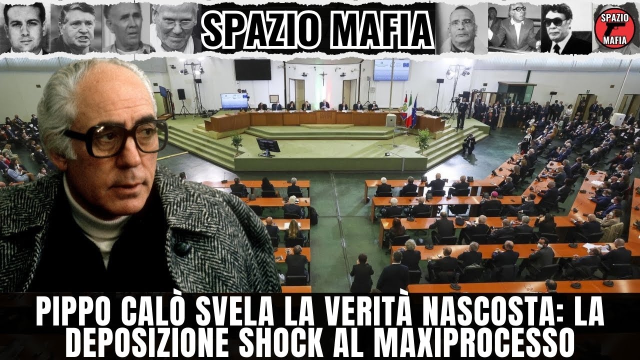 Pippo Cal&ograve; Svela la Verit&agrave; Nascosta: La Deposizione Shock al Maxiprocesso