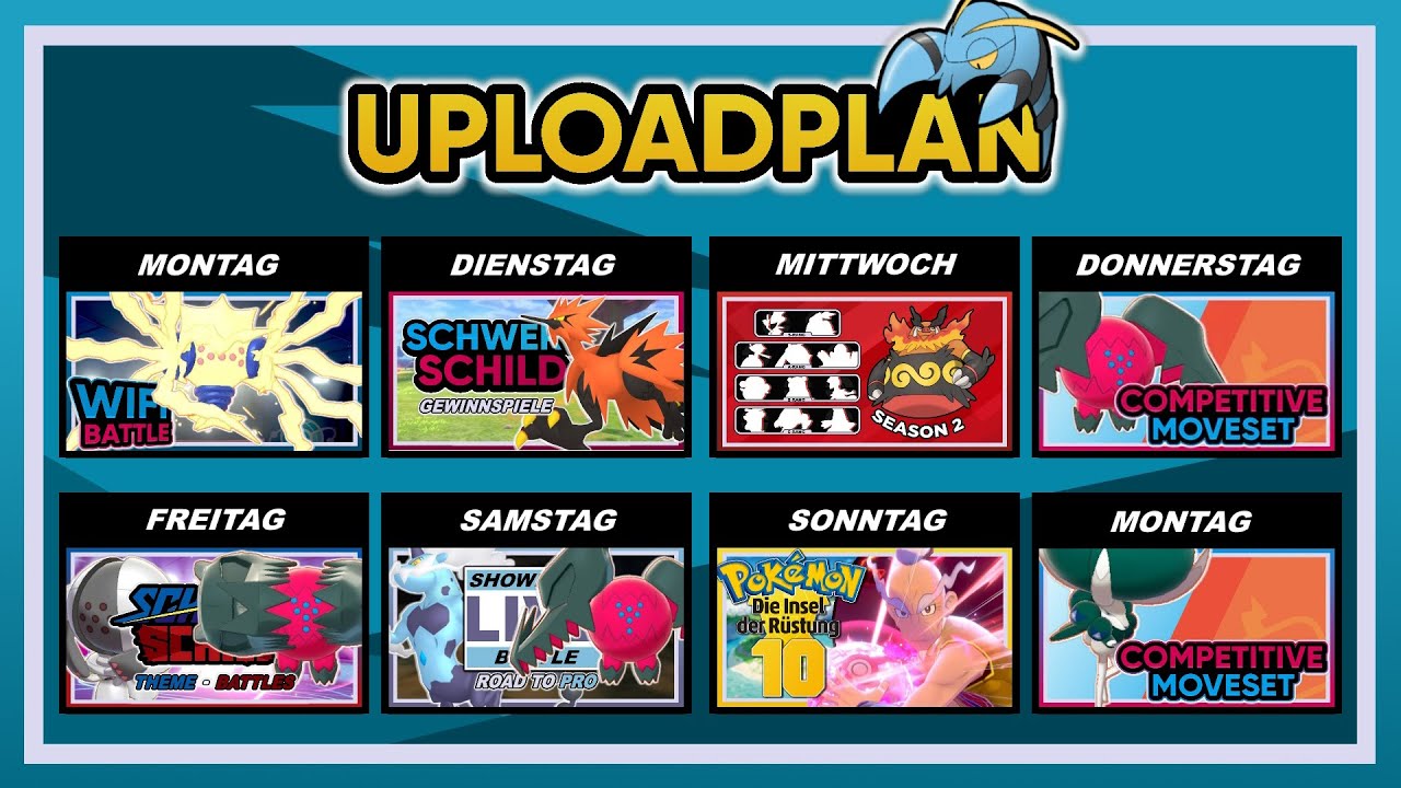 Uploadplan vom 30.10.2020 | Pok&eacute;Gun