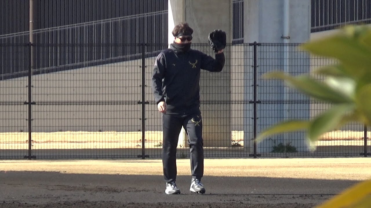 【大山悠輔＆小野寺暖】今日も変わらず反復した守備練習！！おなじみコンビの小野寺選手と代わる代わる守備力を鍛える！日々の鍛錬が失策しない守備力を築き上げていく！！【阪神自主トレ】2026.1.21