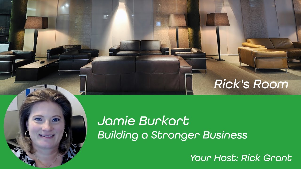 Jamie Burkart in Rick's Room