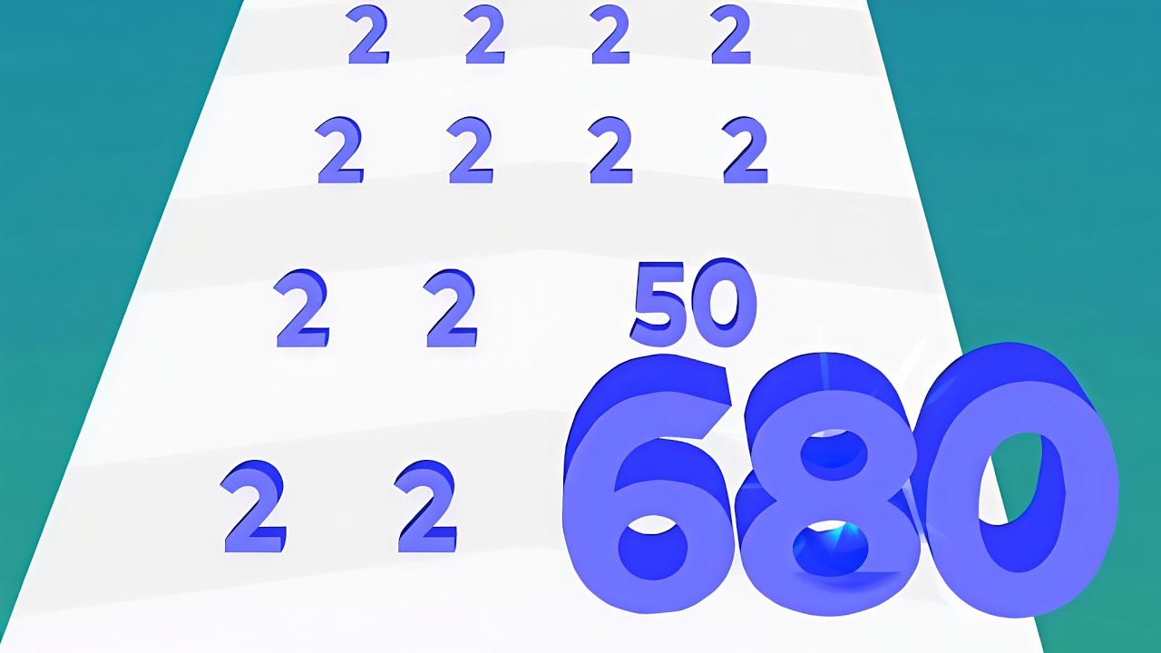 Number Running SpeedRun ASMR ios walkthrough run