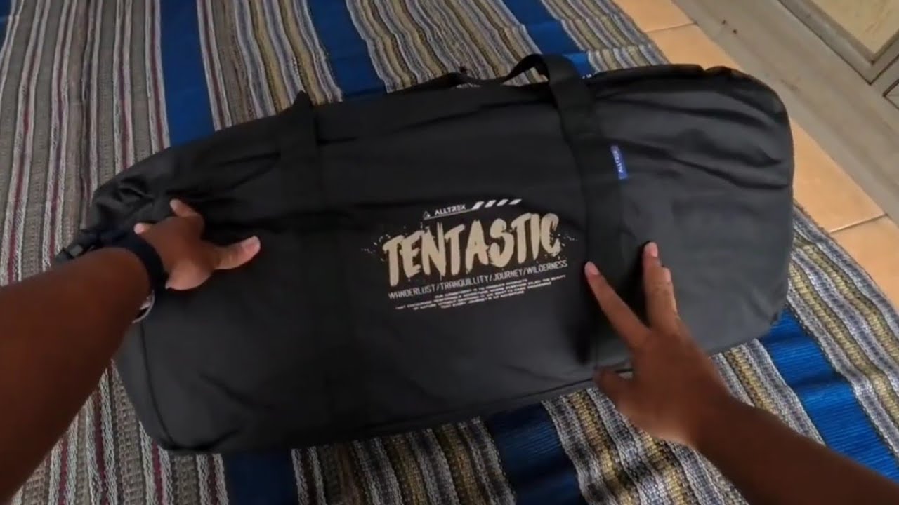 UNBOXING TIME‼️ TENDA BARU ALLTREK TENTASTIC BLACK SERIES 