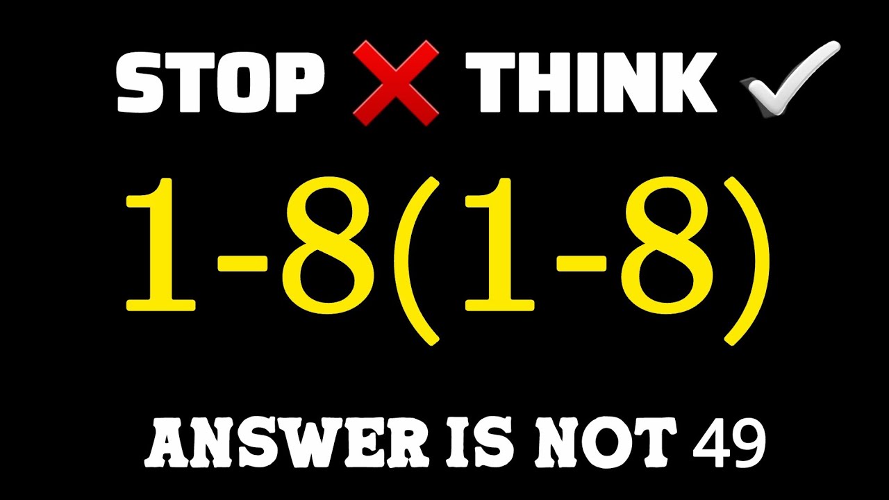 Only Geniuses Solve This Fast | PEMDAS Challenge#pemdas #wmllogic 
