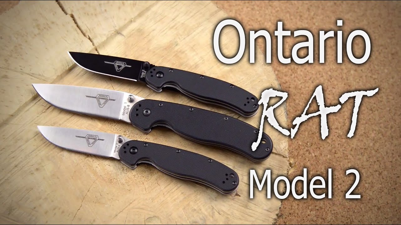 Обзор карманного ножа Ontario RAT Model 2
