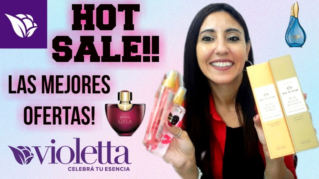 HOT🔥 SALE EN VIOLETTA COSMÉTICOS (Las Mejores Ofertas en Perfumes 50% off)~Morolove