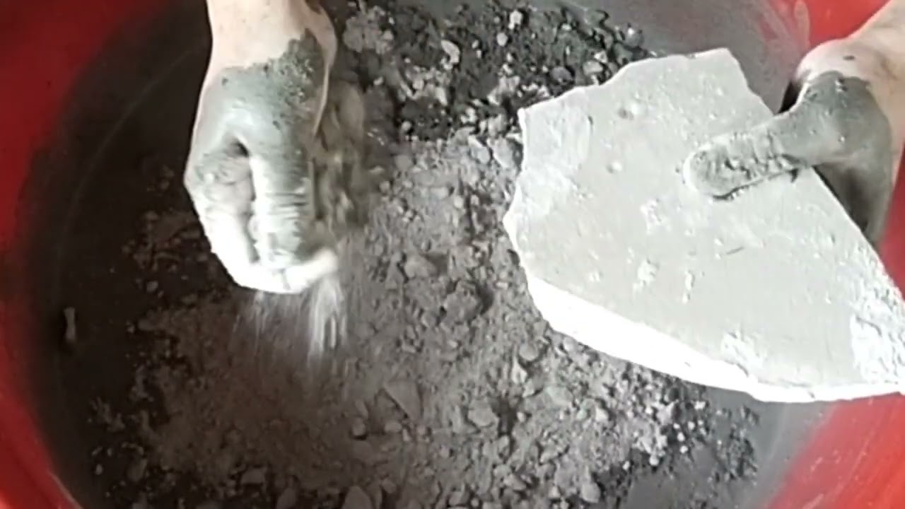 ASMR: pure dirt gachi crunchy crumbling in water 💦.