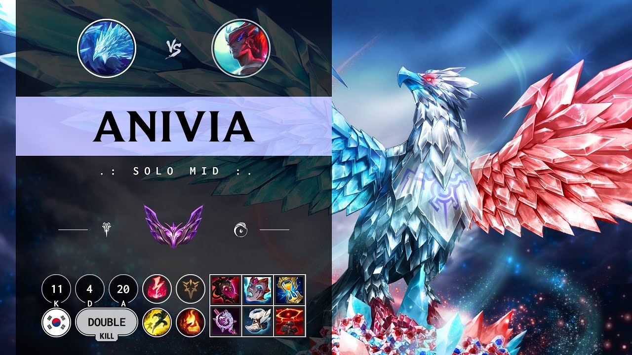 Anivia Mid vs Yone - KR Master Patch 14.10