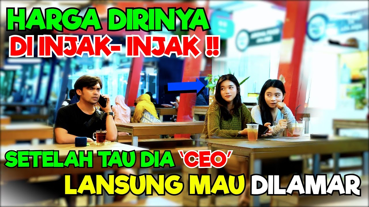 Harga dirinya diinjak-injak.. setelah tau dia CEO langsung mau dilamar..