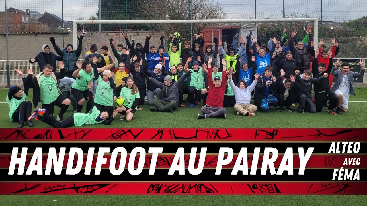 ❤️🖤 Handifoot au Pairay : ALTEO ⚽️