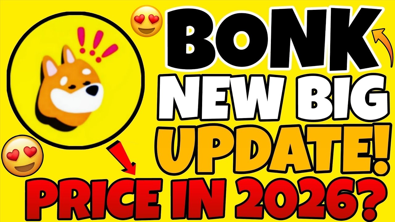 Прогноз цены BONK COIN на 2026 год 🔥 | Новое обновление BONK COIN | Новости BONK COIN сегодня | К...