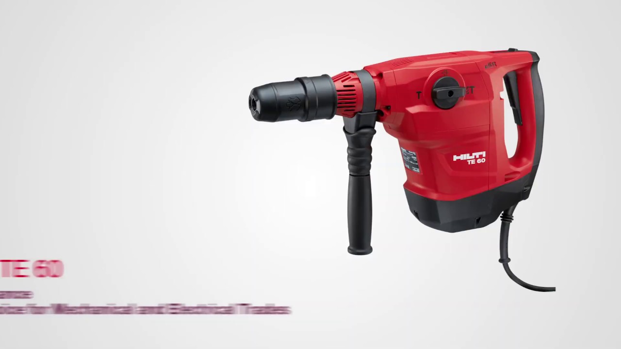 INTRODUCING the new Hilti TE 60 SDS-max combihammer family