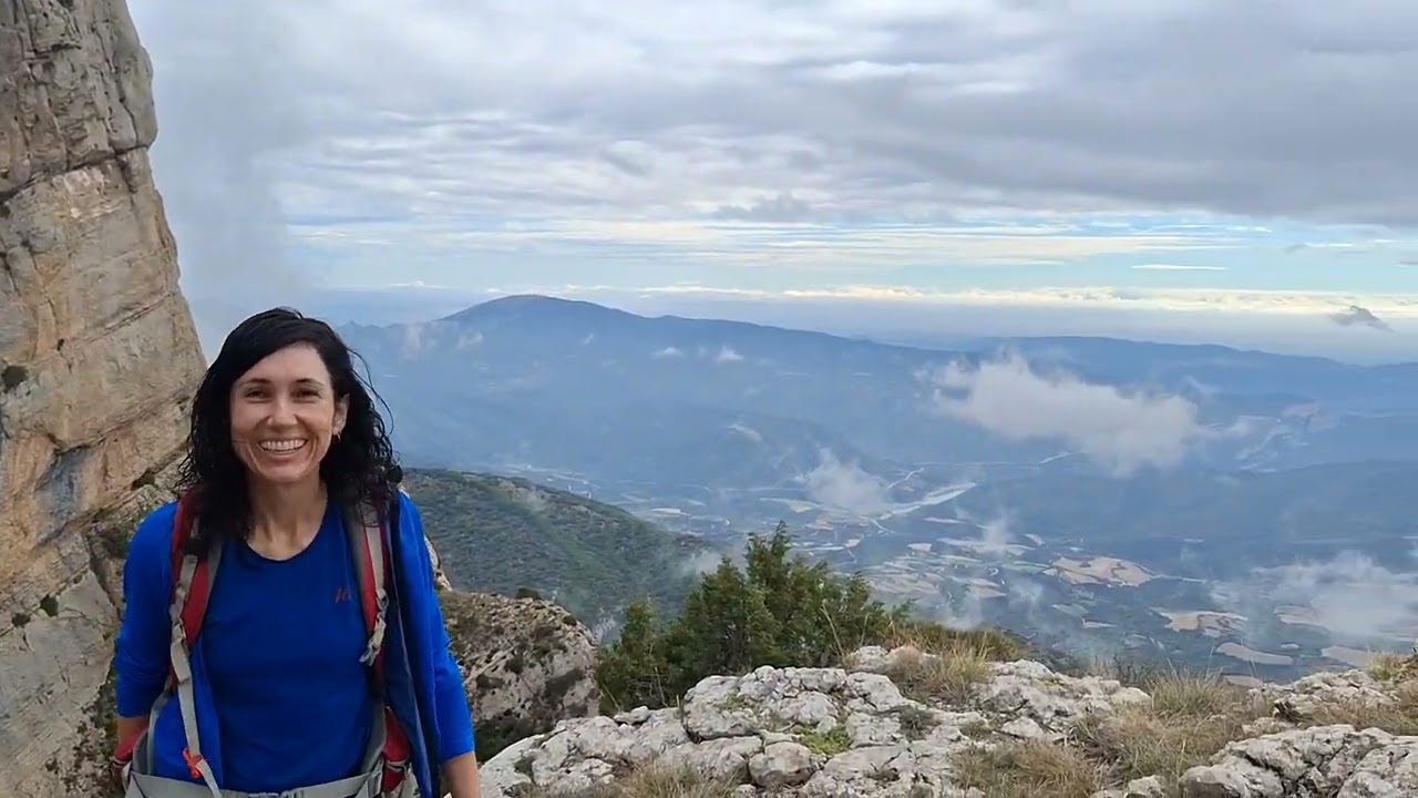 Penya Sant Alís per la Canal de l'Embut