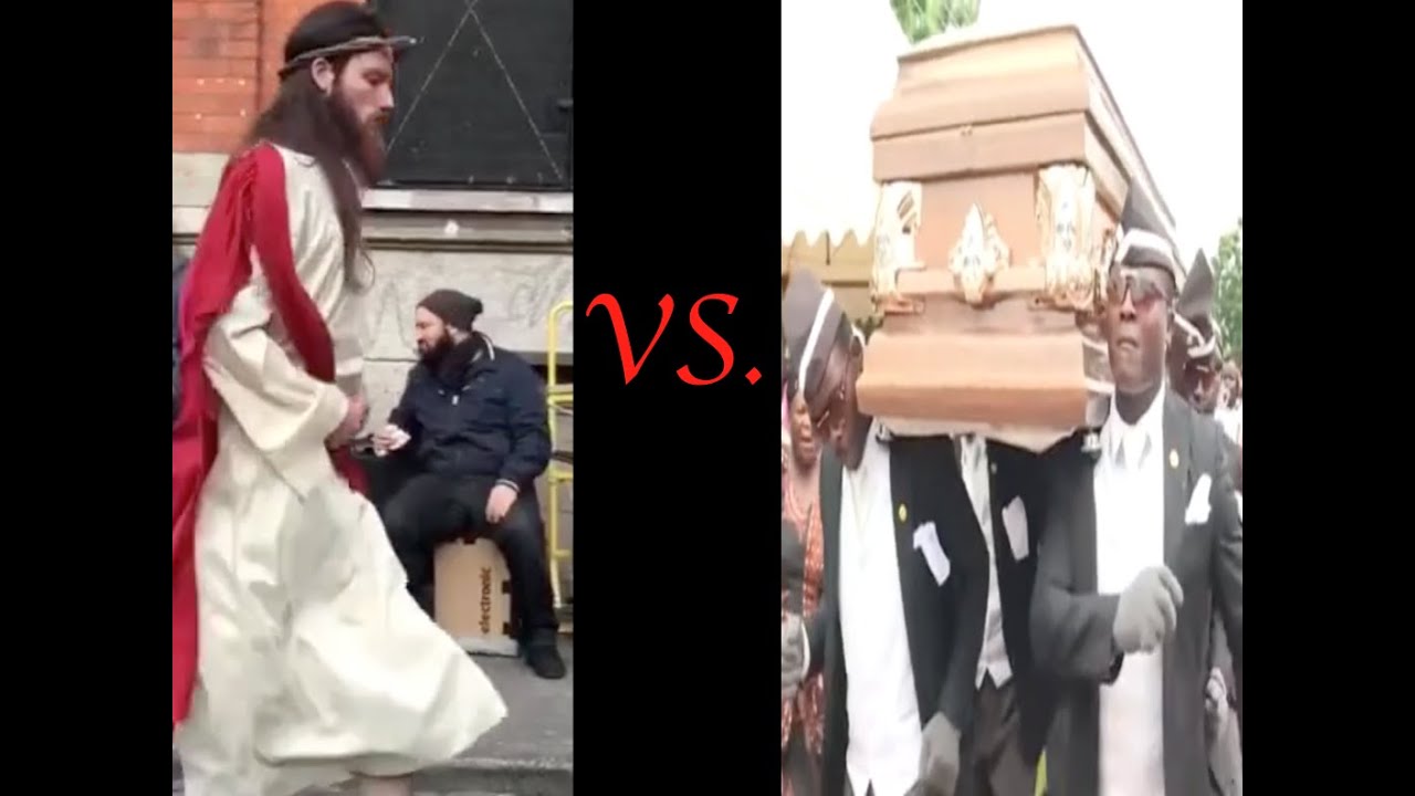 Jesus Saves Vs. Coffin Dance