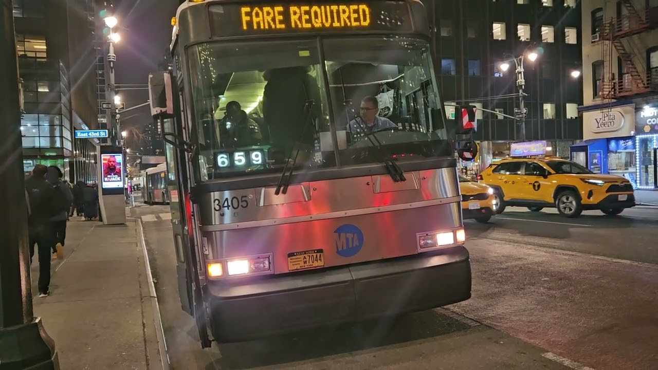M103 Bus +Plus All The Queens Bound QM34, QM35 and The QM40 Express Buses