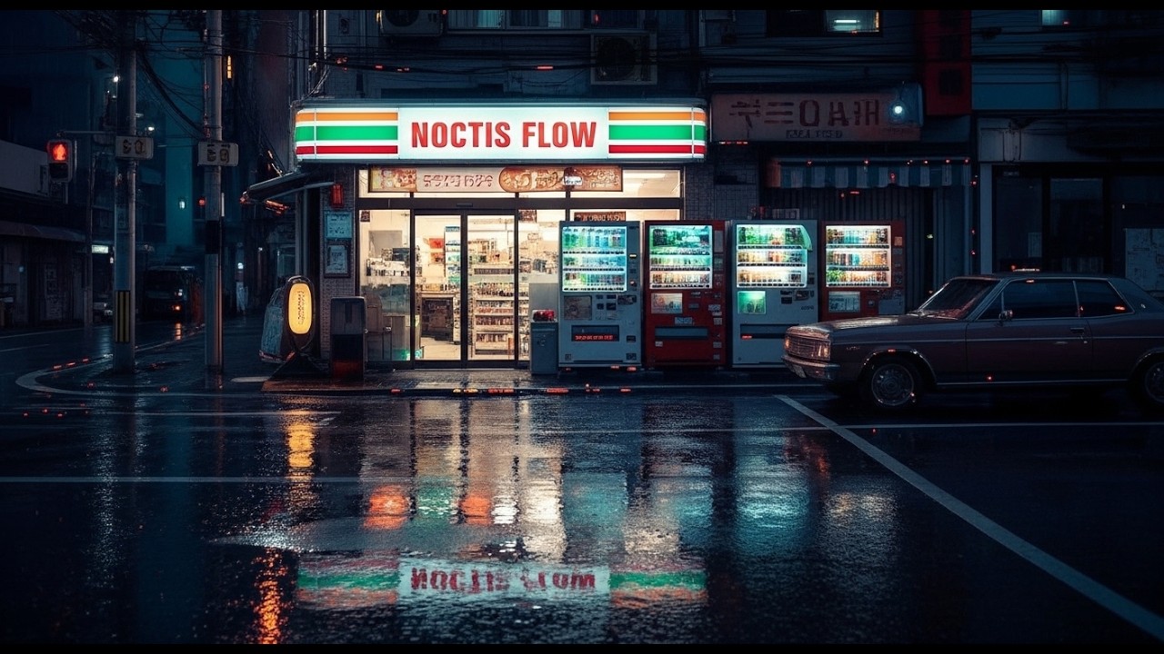 New York After Midnight 🌙 Lofi Sleep Mix with Rain Ambience For Relaxing By Noctis Flow