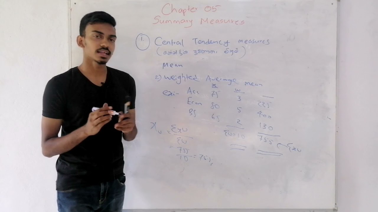 Chapter 05 - Summary Measures