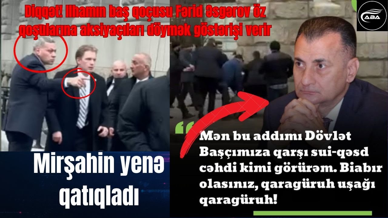 Vaşinqtonda aksiyaçıların döyülməsi göstərişini İlham Əliyev şəxsən özü veribmiş