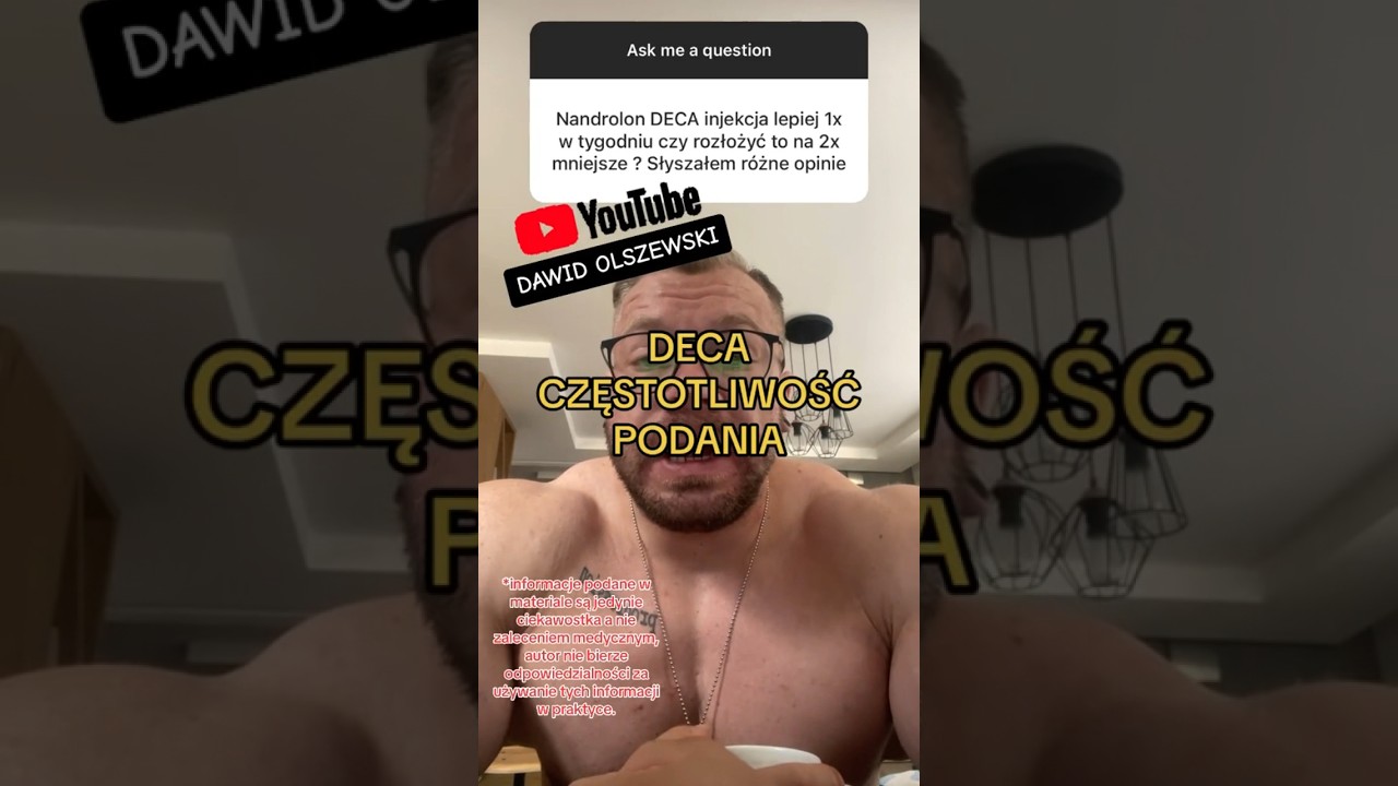 DECA częstotliwość podania