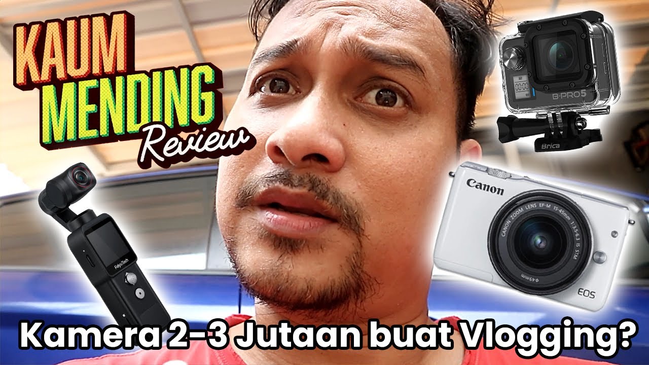 Kamera Vlogging 2 sampai 3 jutaan | Canon M10
