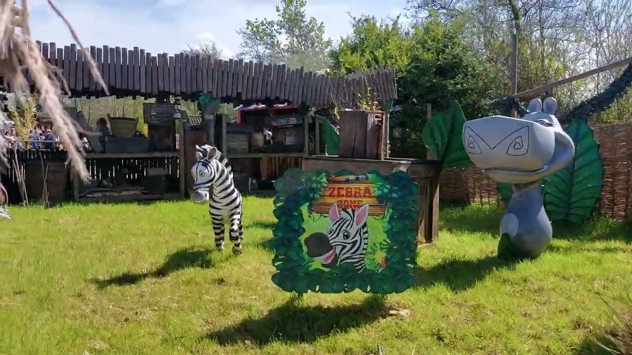 Jeep Safari On Ride POV. Pettitts Park. Norfolk. Filmed Easter 2025