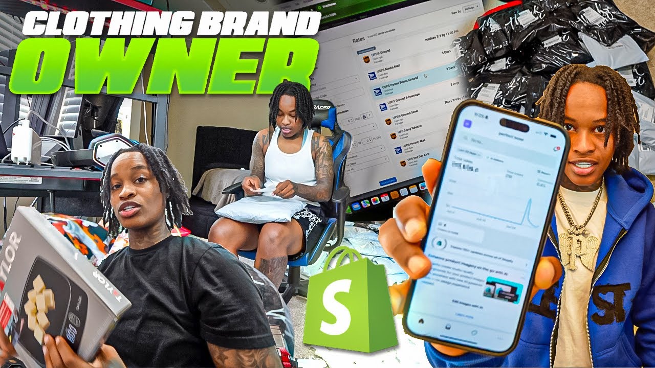 The Day In The Life Of a FIRST TIME Brand Owner!