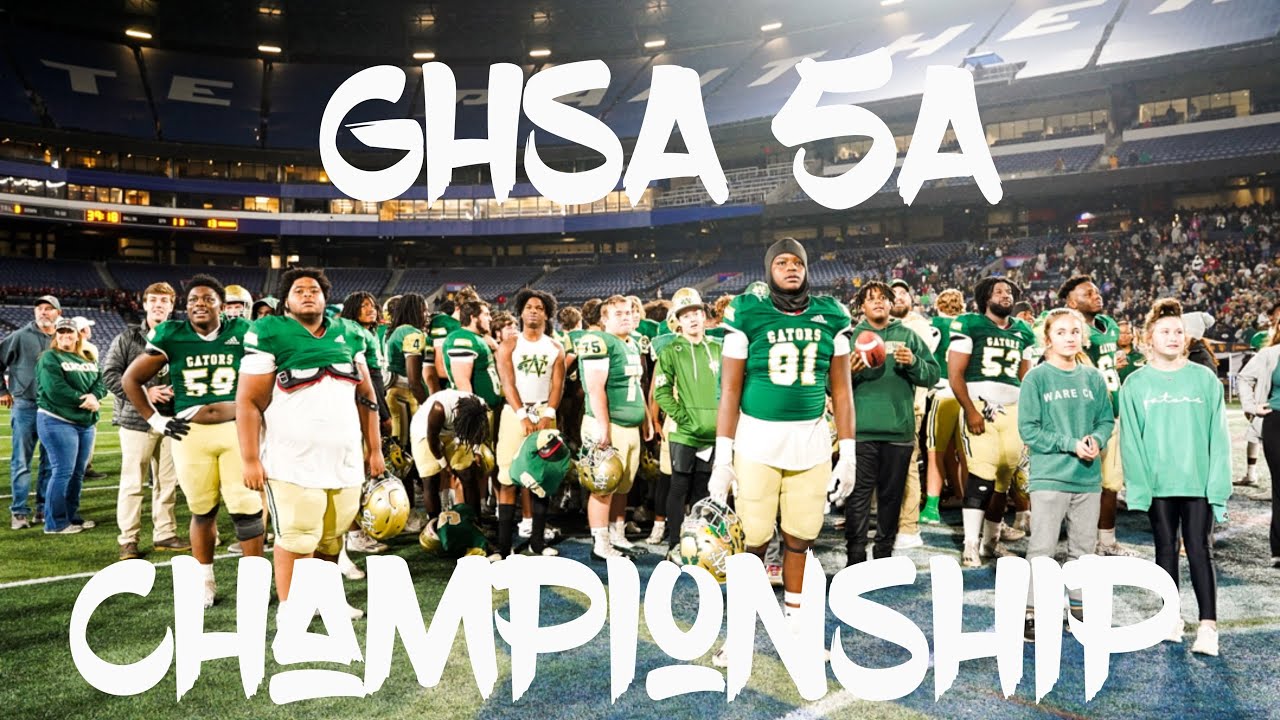 GHSA 5A State Championship Game: Warner Robins vs Ware County #ballsohardfam