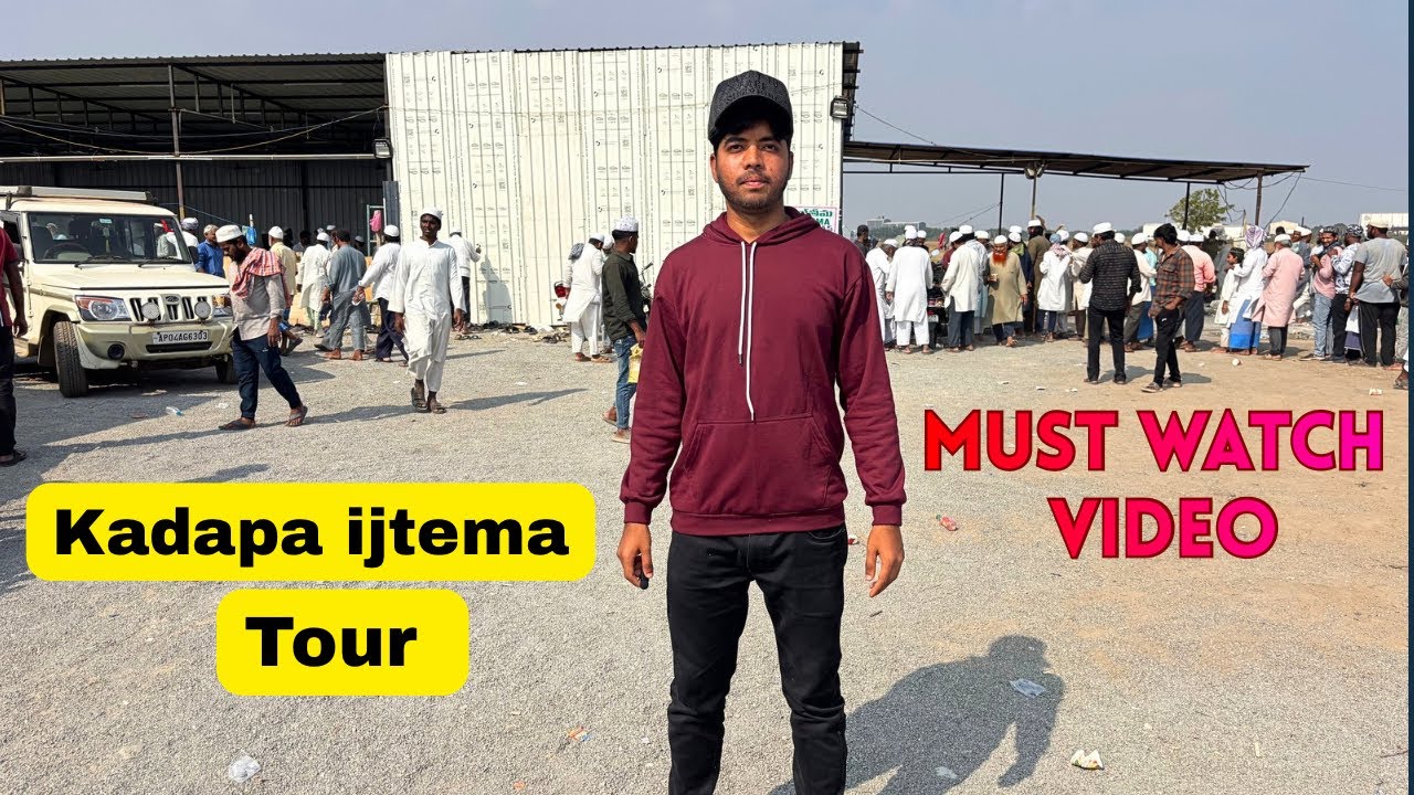 Kadapa ijtema Tour Jan 23,24,25 . Must watch video 👍🏻 #ijtema #kadapa 