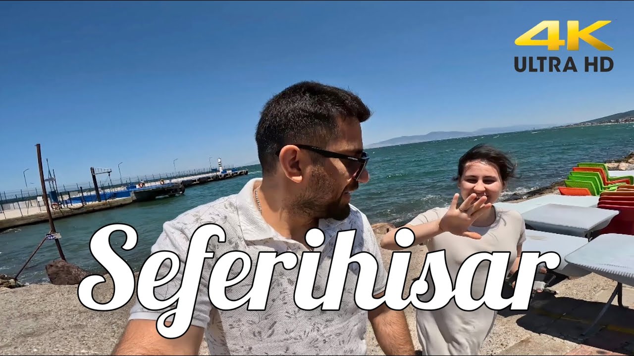 Seferihisar tatili [4K] Walking Tour || July 2023 | Izmir, Turkey
