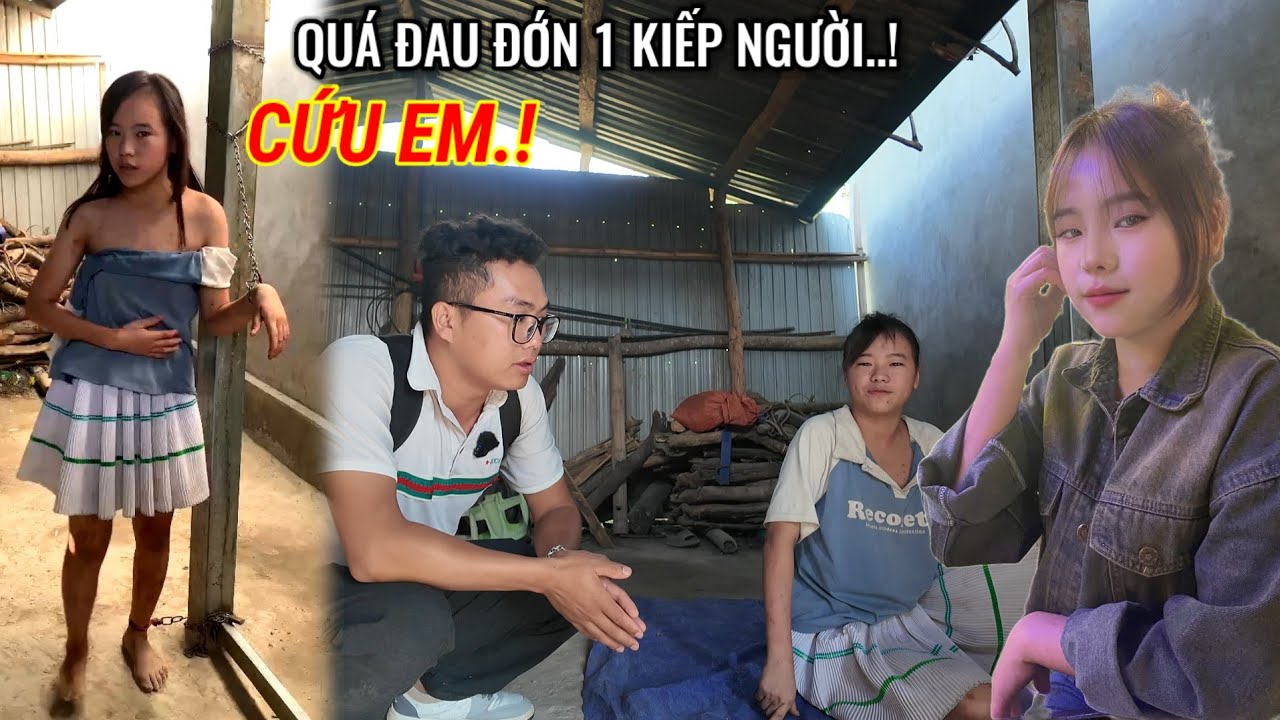 Ai cứu em? Thiếu nữ 17 tuổi sau 3 tháng đi làm trở về  bị Điên Dại.!