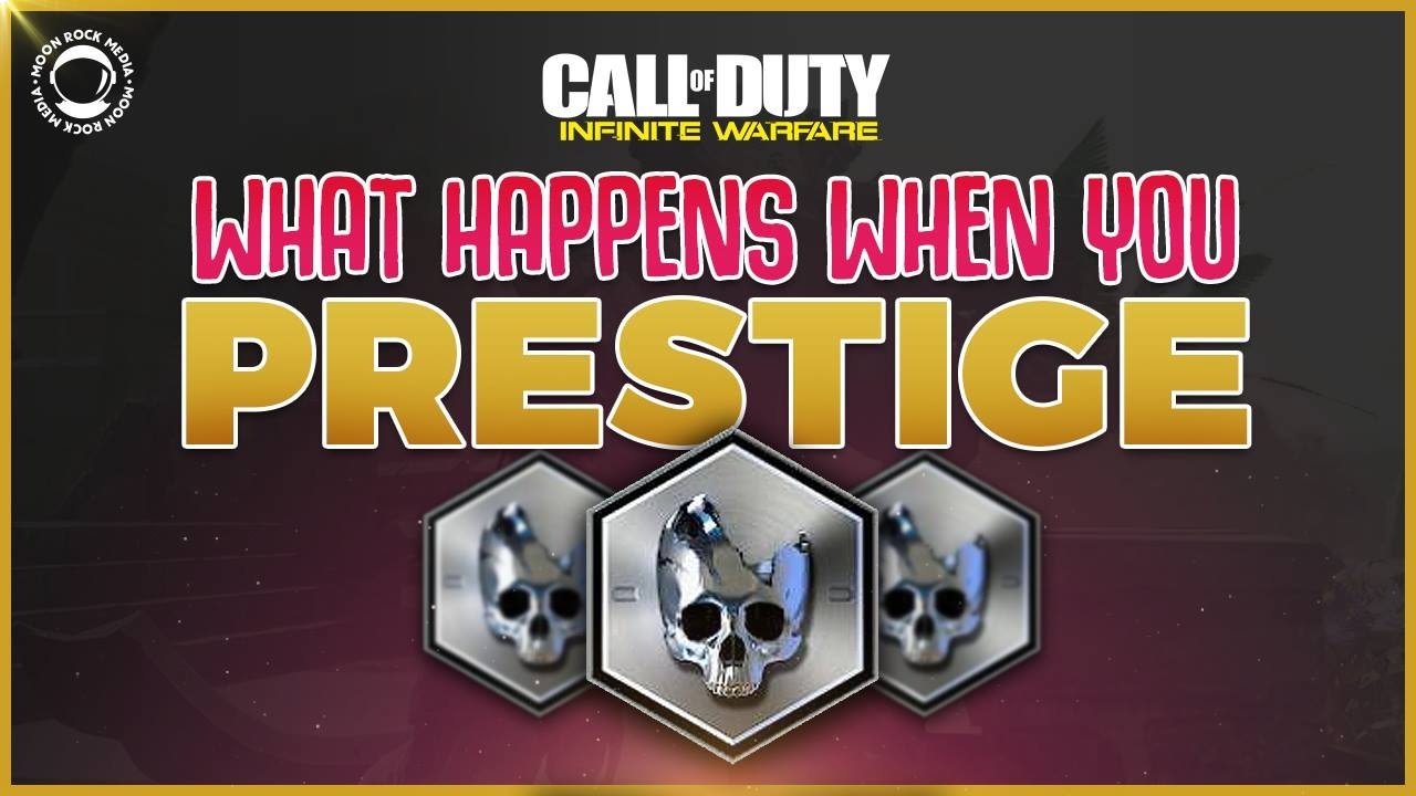 INFINITE WARFARE - WHAT HAPPENS WHEN YOU PRESTIGE???