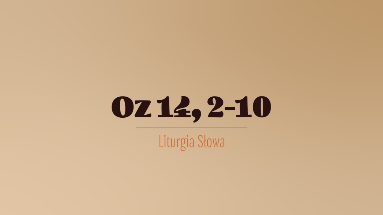 #PierwszeCzytanie | 13 marca 2026