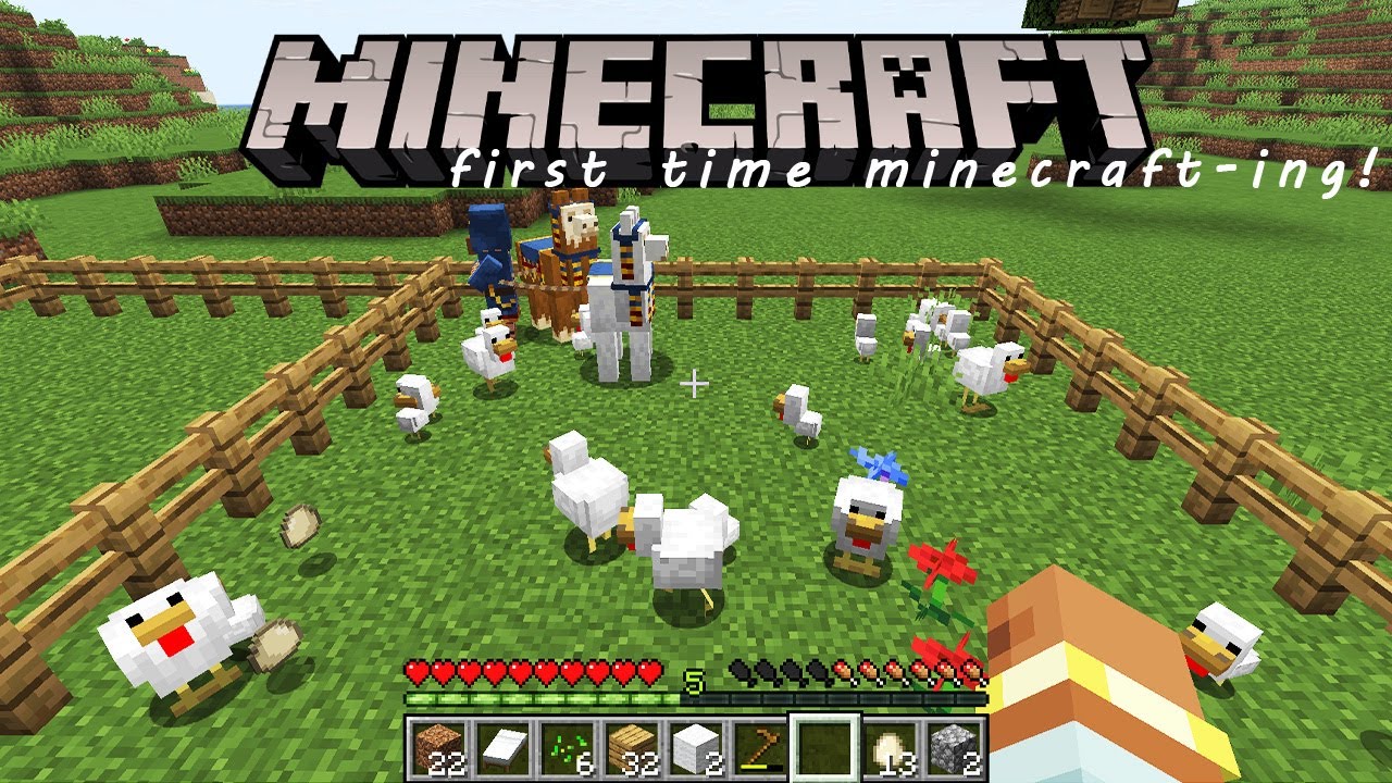 Finally played Minecraft!! | Chill Gaming | Minecraft (1)