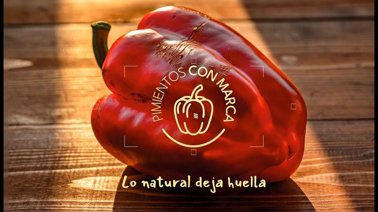 Pimientos con marca porque #LoNaturalDejaHuella 🌱💫
