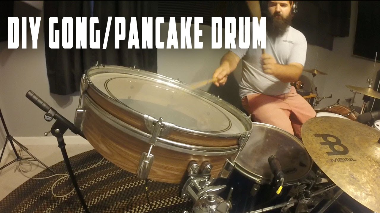 Homemade Pancake/Gong Drum