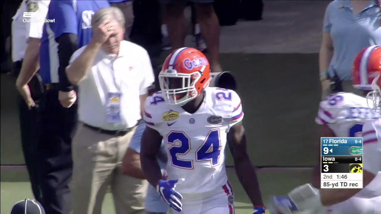 Florida vs Iowa Outback Bowl Highlights