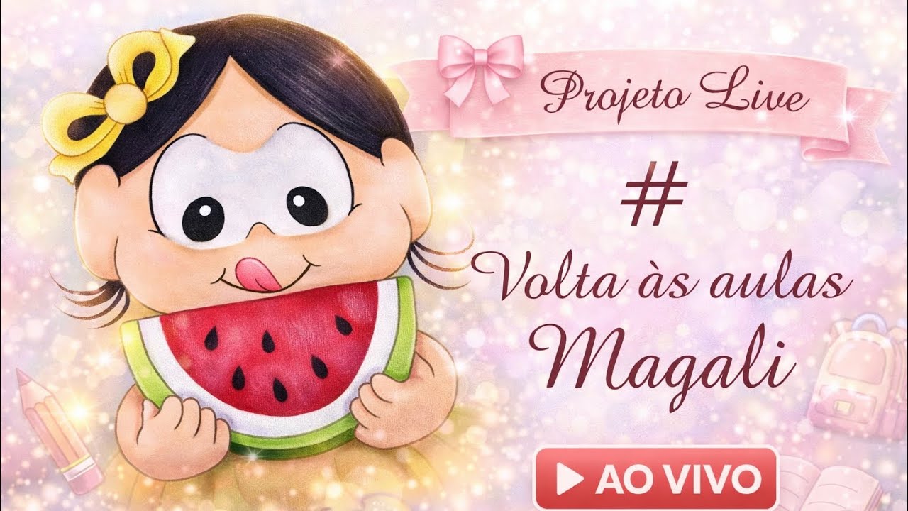 Live Volta as aulas Magali