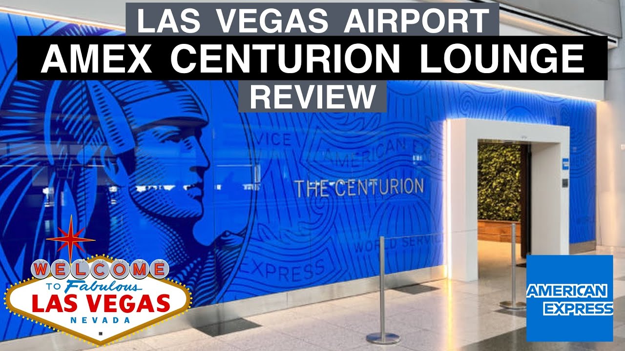 The Las Vegas Airport AMEX Centurion Lounge Full Review