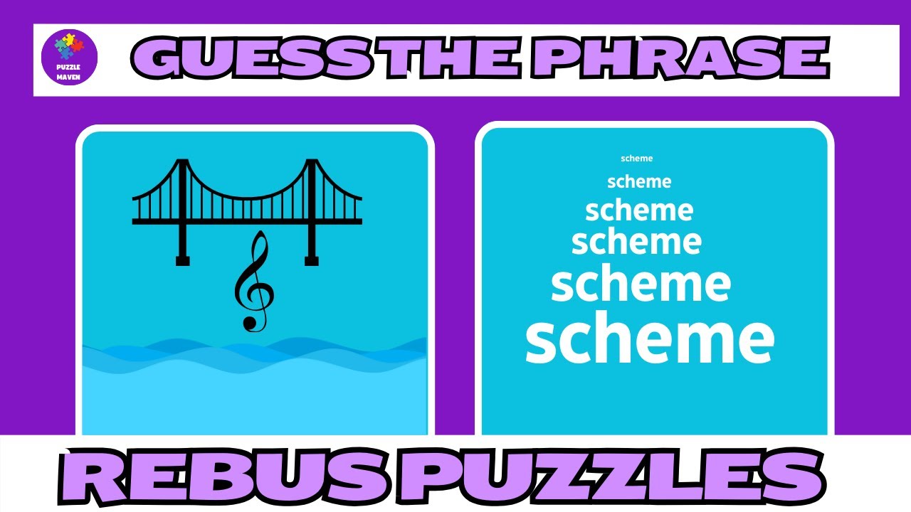 Guess the Phrase | Can you guess the rebus puzzle?